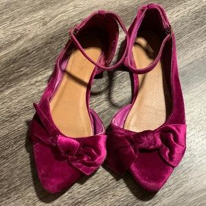 Pink/purple size 8 womens flats